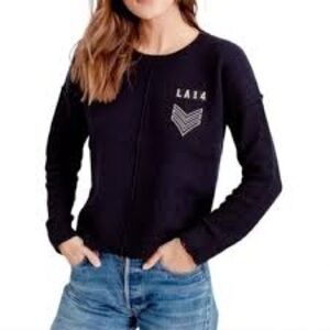 Rails Stafford patch crewneck sweater size medium